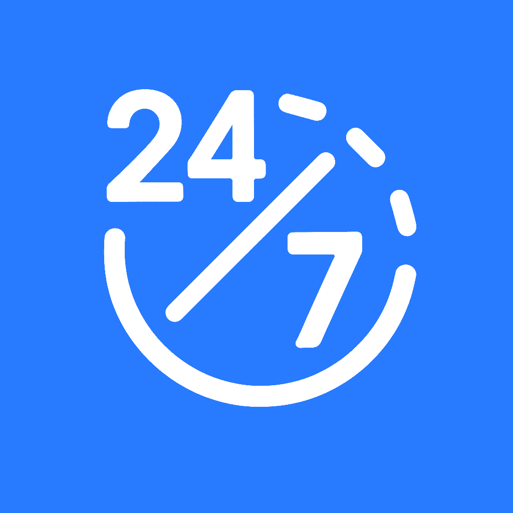 24x7 support