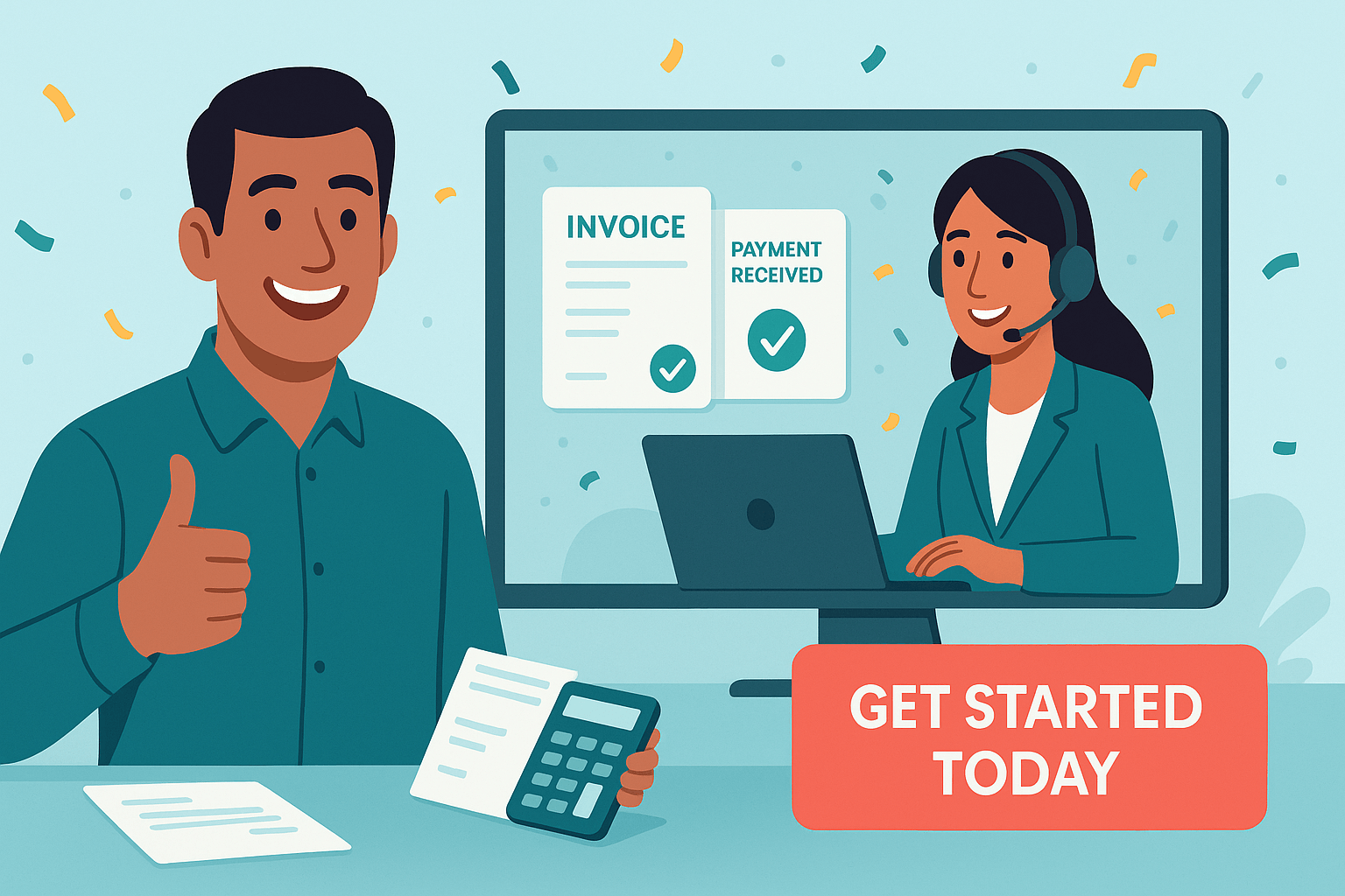 Ready to stop wasting time on invoicing