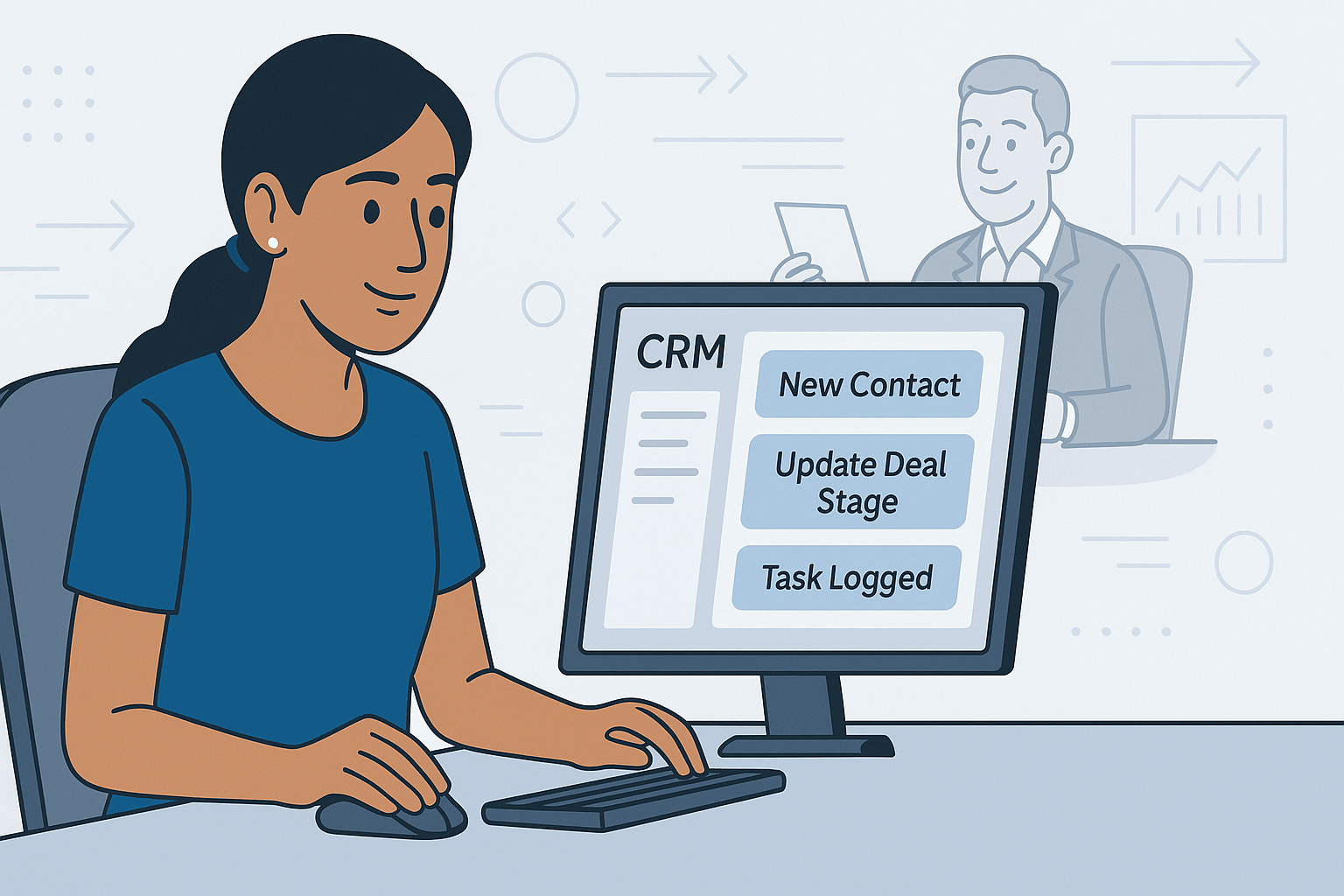CRM virtual assistant service