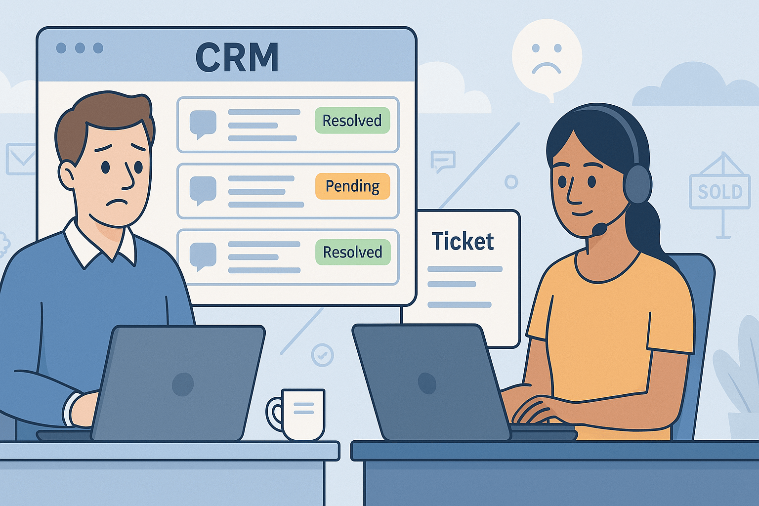 Industry use cases for CRM support