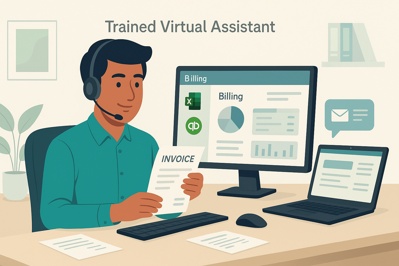 Smart invoice and billing support
